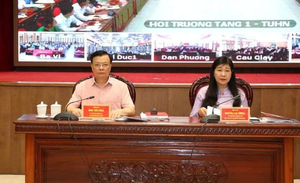 Bí thư Thành ủy Hà Nội đối thoại với 6.500 đại biểu MTTQ các cấp Thành phố